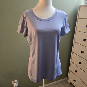 Tek Gear Women's Lavender Short Sleeve Dry Tek Tee